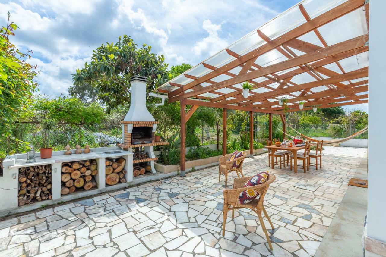 Chitaka'S Organic Farmhouse In Ribatejo Santo Estevao  Dış mekan fotoğraf
